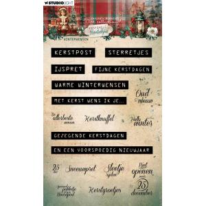 Jenine's Mindful Art Festive Nostalgia Collection - Clear Stamp Set - Winterwensen [JMA-FN-STAMP754]